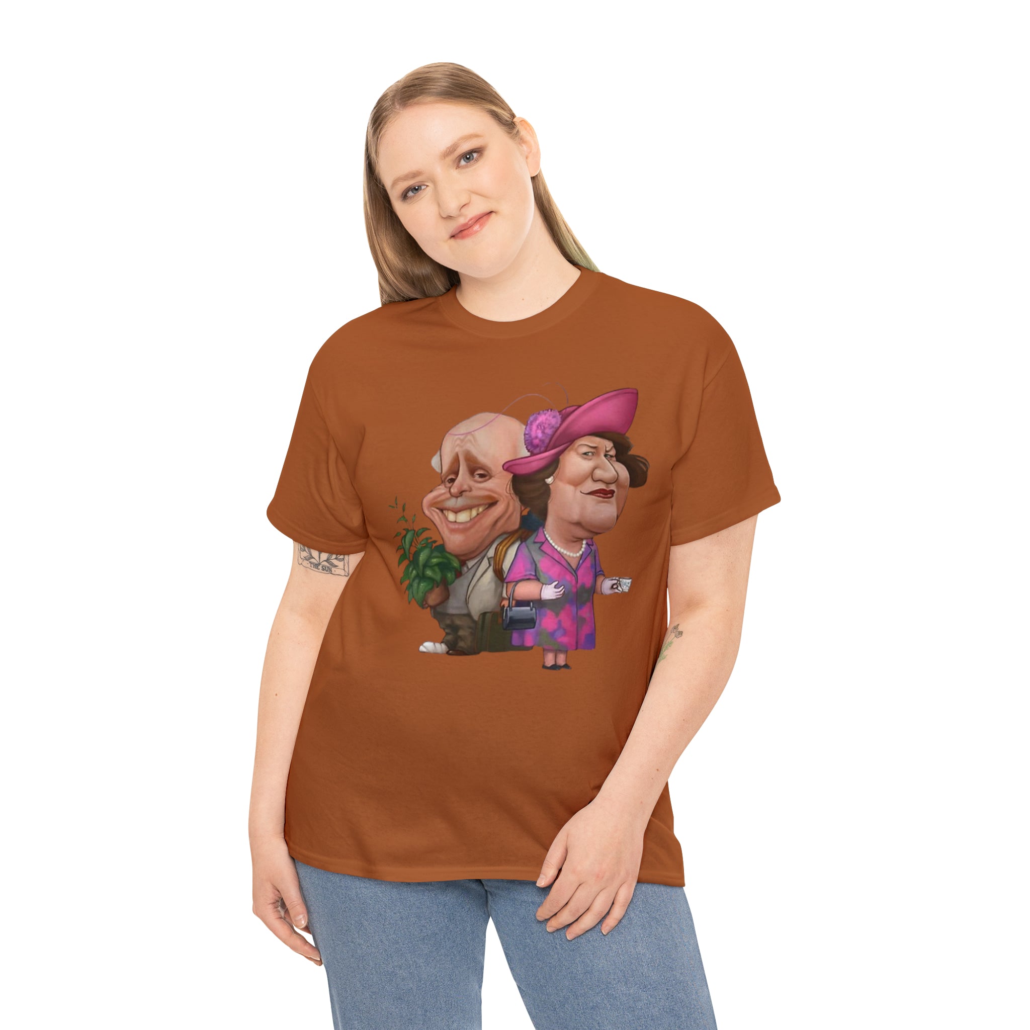 Keeping Up Appearances 90's TV Show-Unisex Heavy Cotton T-Shirt - Creations by Chris and Carlos